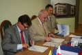 Podpisanie umowy na budowę budynku z firmą Dorbud S.A.
